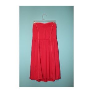 Strapless Pink Dress